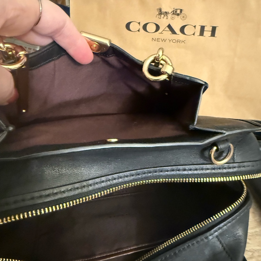 Coach Dreamer 27 Satchel with Matching Wallet - Picture 3 of 9